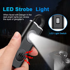 Hollarm 130dB Personal Safety Alarm — Loud Siren Keychain for Women, Children & Elderly