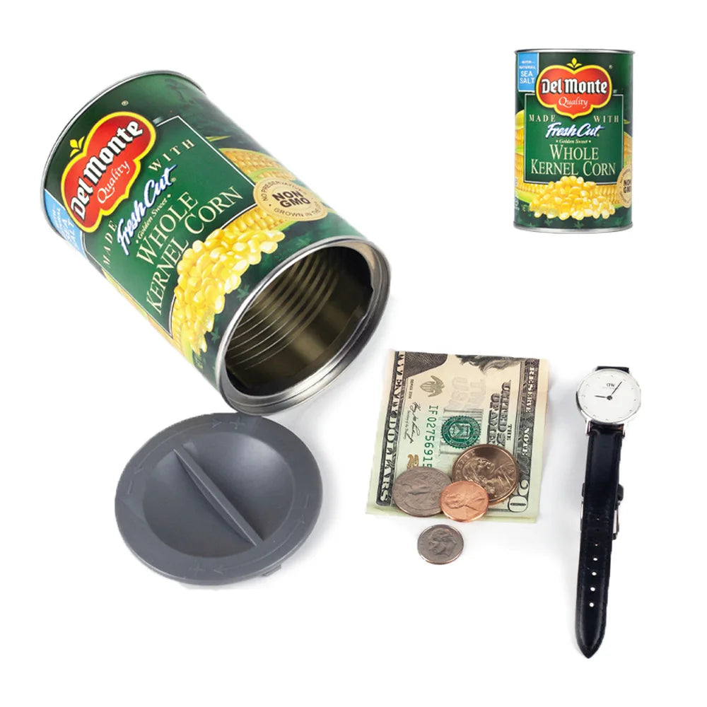 Diversion Safe Food Can — Secret Stash Hidden Compartment for Kitchen Storage