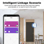 Zigbee Door & Window Sensor — Open/Close Detector with Optional Light & Vibration Detection