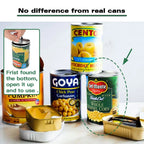 Diversion Safe Food Can — Secret Stash Hidden Compartment for Kitchen Storage