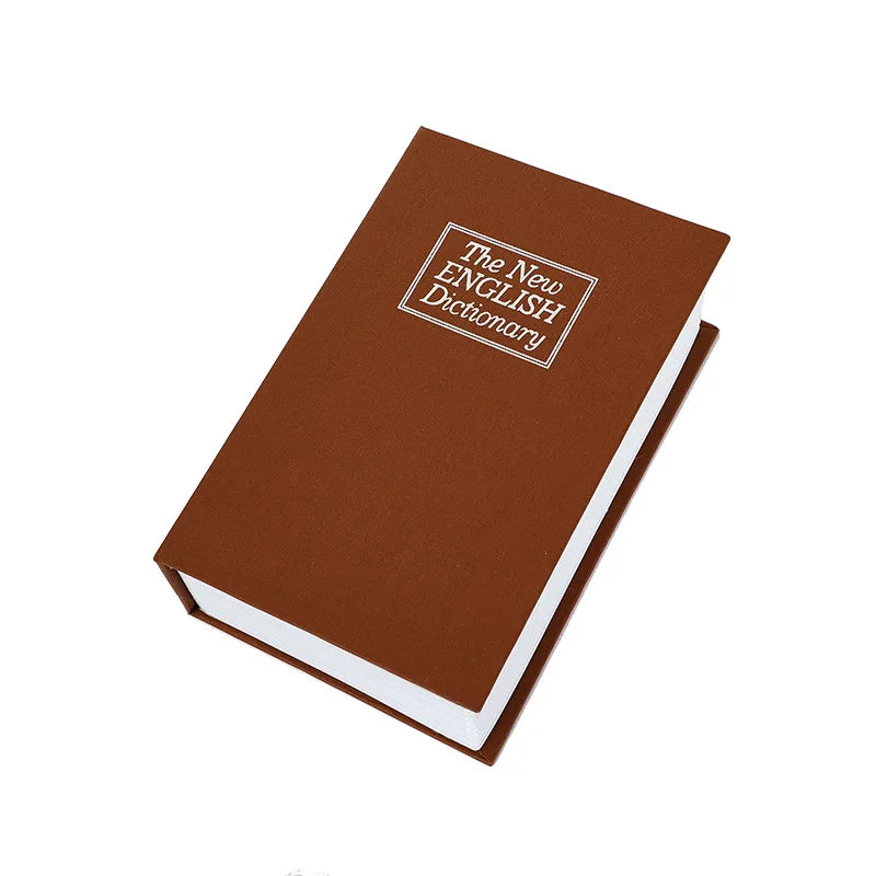 Dictionary Diversion Safe — Secret Book Safe with Lock for Cash, Jewelry & Keys