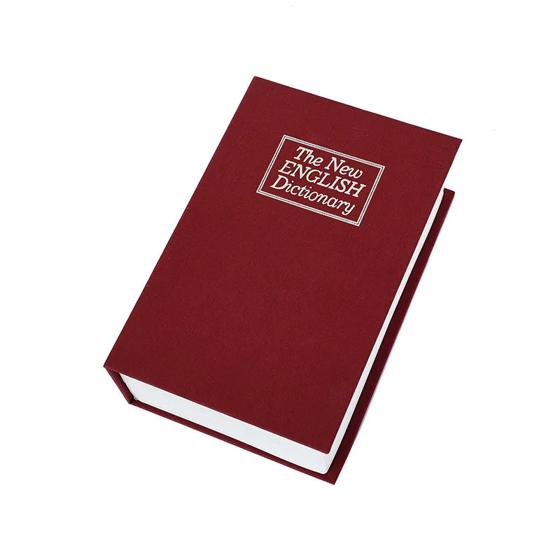 Dictionary Diversion Safe — Secret Book Safe with Lock for Cash, Jewelry & Keys