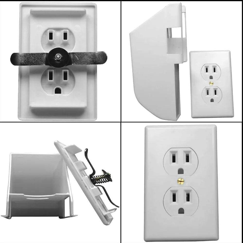Wall Outlet Safe — Hidden In-Wall Diversion Safe for Valuables