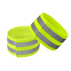 Reflective Bands Elastic Armband Wristband Ankle Leg Straps Kids Safety Reflector Tape Straps for Night Jogging Biking Running