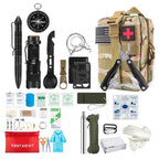IFAK Survival First Aid Kit — MOLLE Trauma Bag for Hiking & Adventures