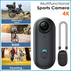 4K Mini Action Body Camera — Waterproof Helmet & Sport Cam with WiFi