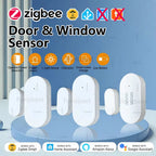 Zigbee Door & Window Sensor — Open/Close Detector with Optional Light & Vibration Detection