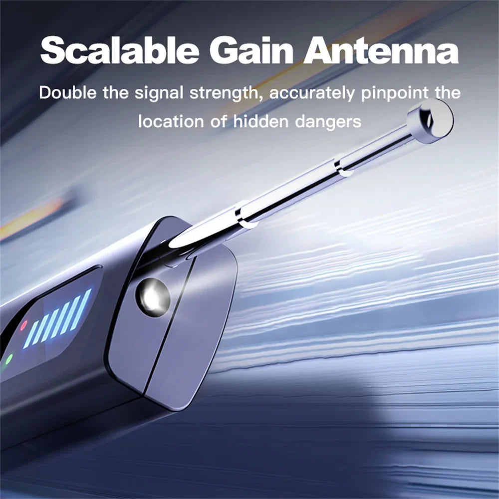 Hidden Camera & Bug Detector — Anti-Spy RF Signal Scanner for GPS Trackers & Listening Devices