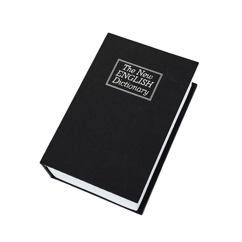 Dictionary Diversion Safe — Secret Book Safe with Lock for Cash, Jewelry & Keys