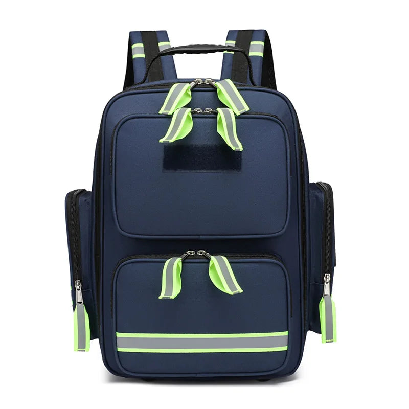 Emergency First Aid Backpack — Large Capacity Outdoor Survival Kit