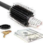 Secret Stash Hair Brush — Diversion Safe Hidden Compartment for Cash & Valuables