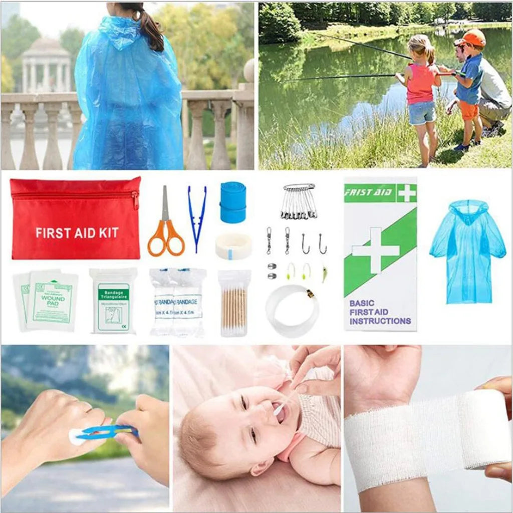 IFAK Survival First Aid Kit — MOLLE Trauma Bag for Hiking & Adventures