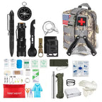 IFAK Survival First Aid Kit — MOLLE Trauma Bag for Hiking & Adventures