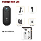 4K Mini Action Body Camera — Waterproof Helmet & Sport Cam with WiFi
