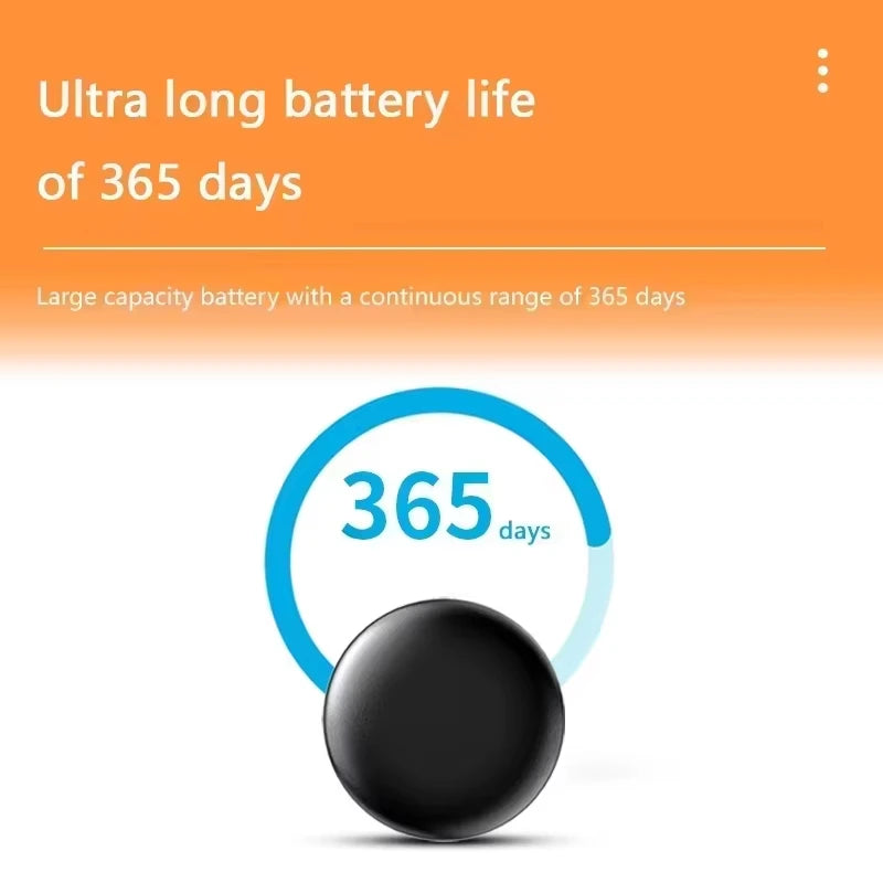 Lenovo Bluetooth GPS Tracker — Anti-Lost Key & Bag Finder for iOS & Android